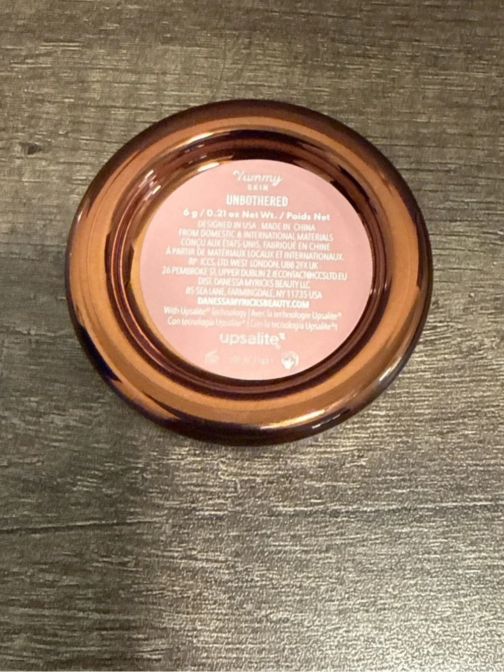 Danessa Myricks Yummy Skin Blurring Balm Powder Lowlighter In Unbothered 0.21 Oz